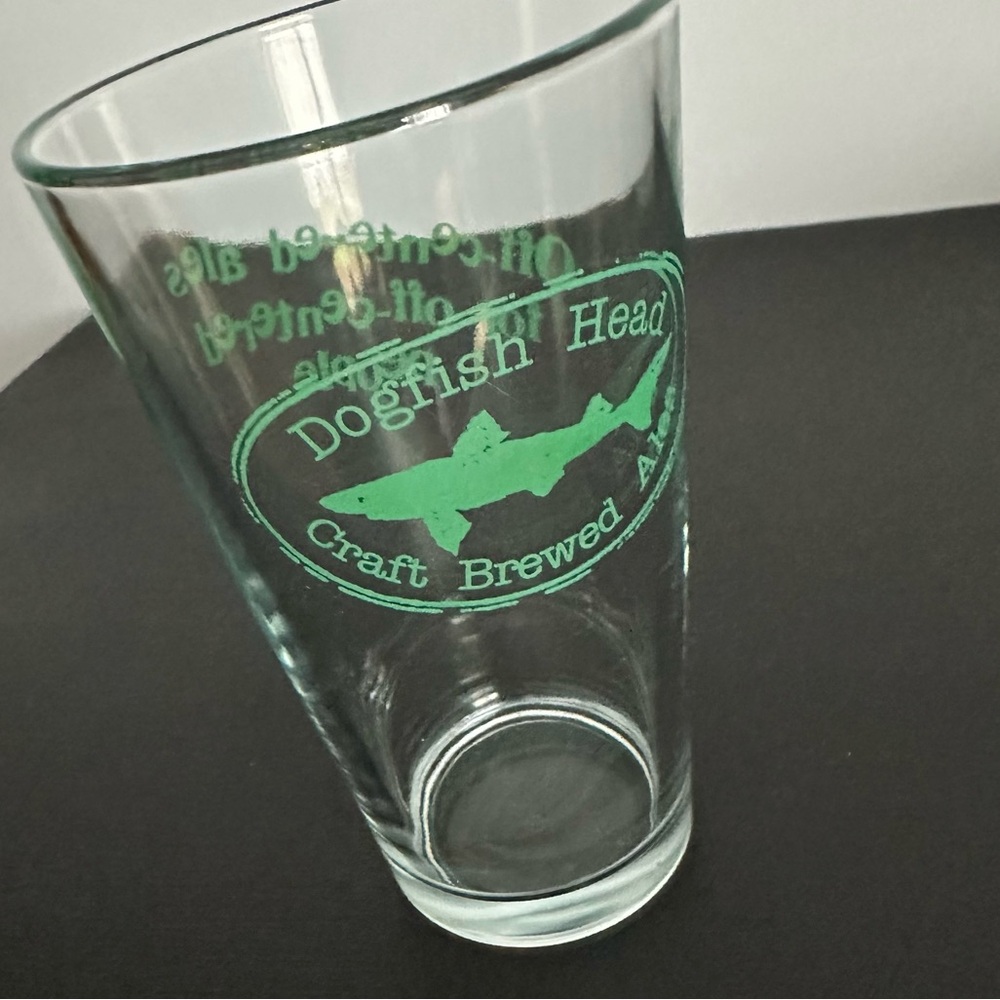 Dogfish Head Pint Glass - Perfect Condition
